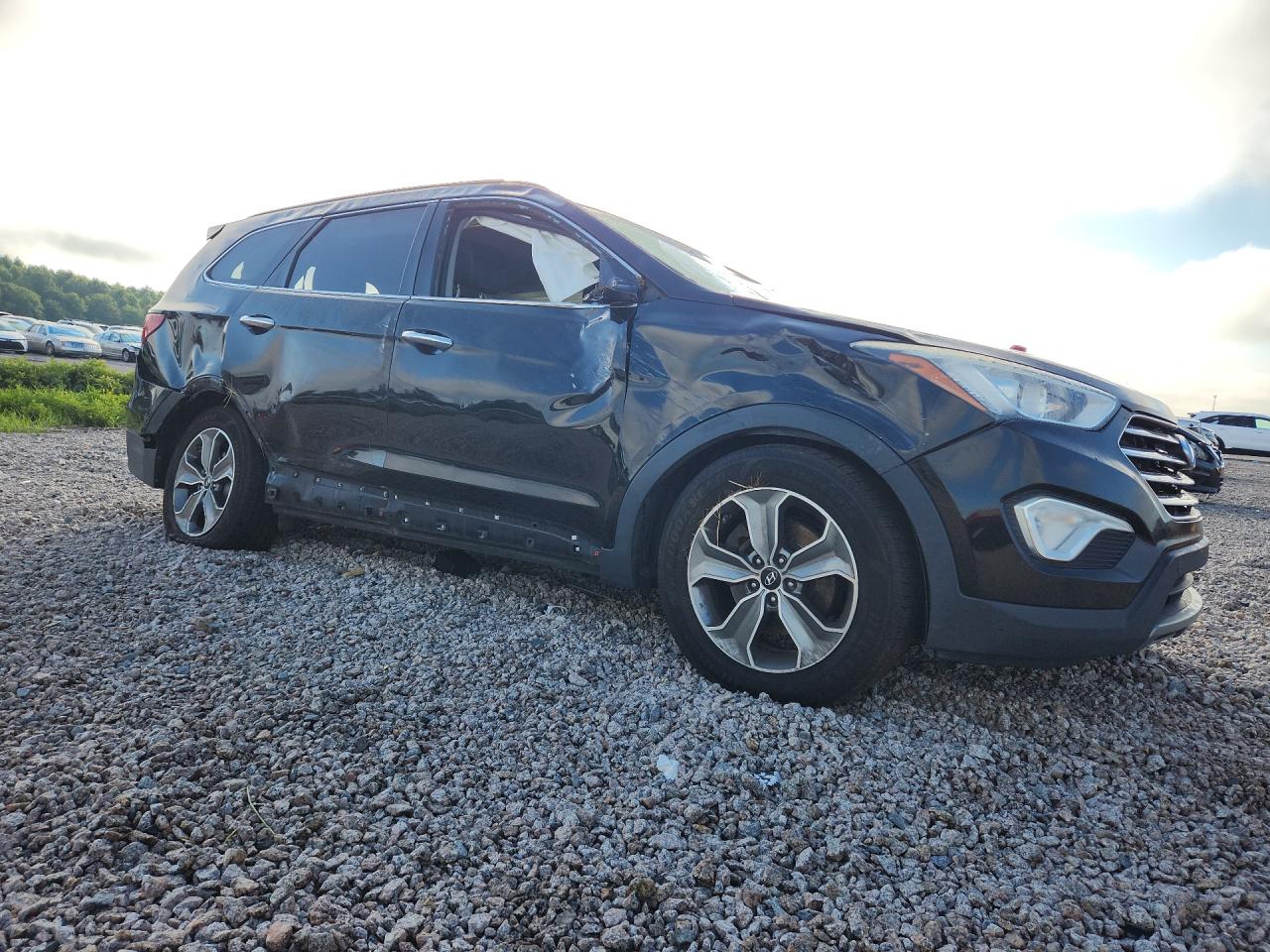 2013 Hyundai Santa Fe Gls Black vin: KM8SNDHF9DU016265