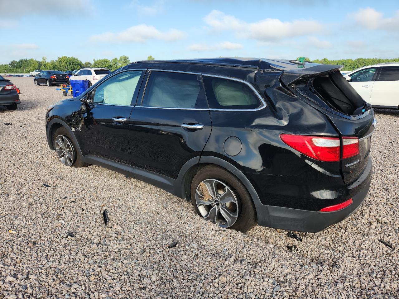 2013 Hyundai Santa Fe Gls Black vin: KM8SNDHF9DU016265