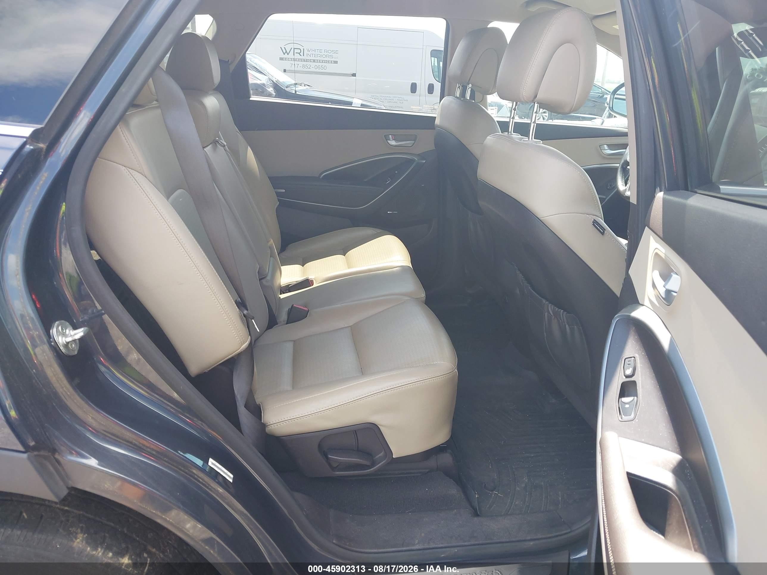 2013 Hyundai Santa Fe Gls Blue vin: KM8SNDHF9DU031624