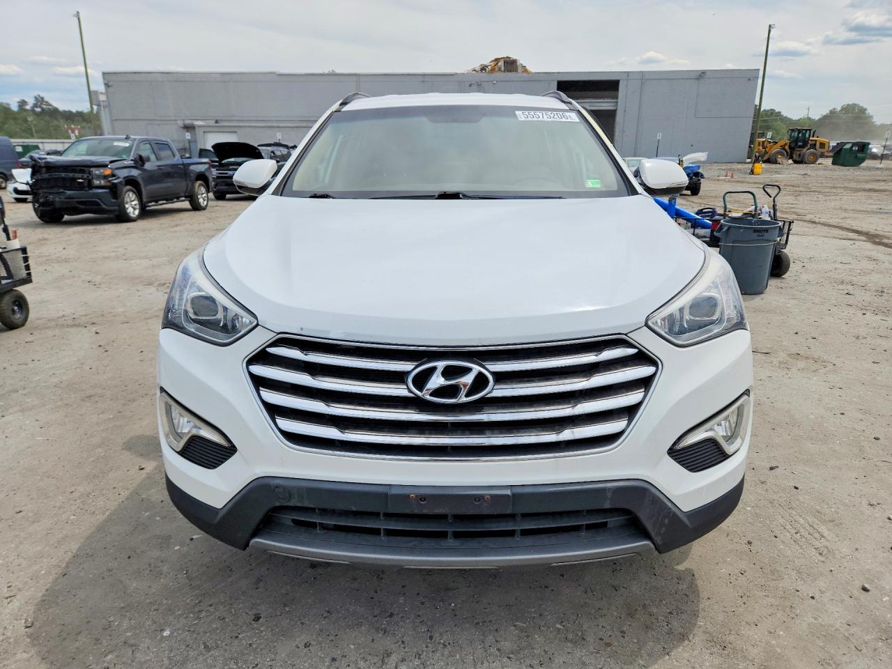 2014 Hyundai Santa Fe Gls Белый vin: KM8SNDHF9EU037070