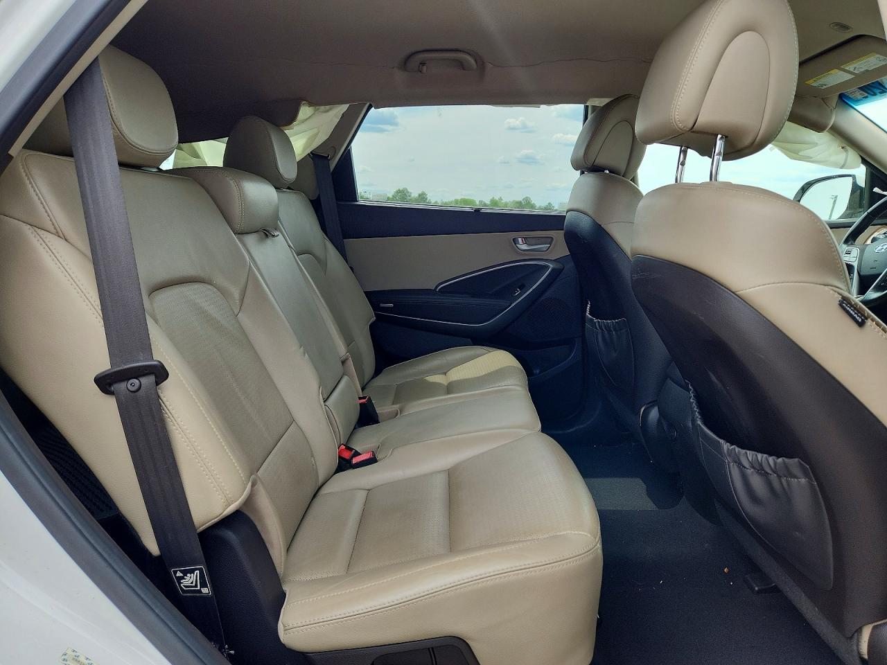 2014 Hyundai Santa Fe Gls Белый vin: KM8SNDHF9EU037070