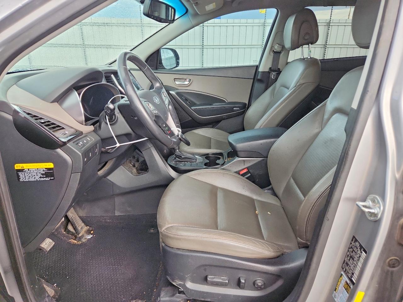 2014 Hyundai Santa Fe Gls Silver vin: KM8SNDHF9EU061711