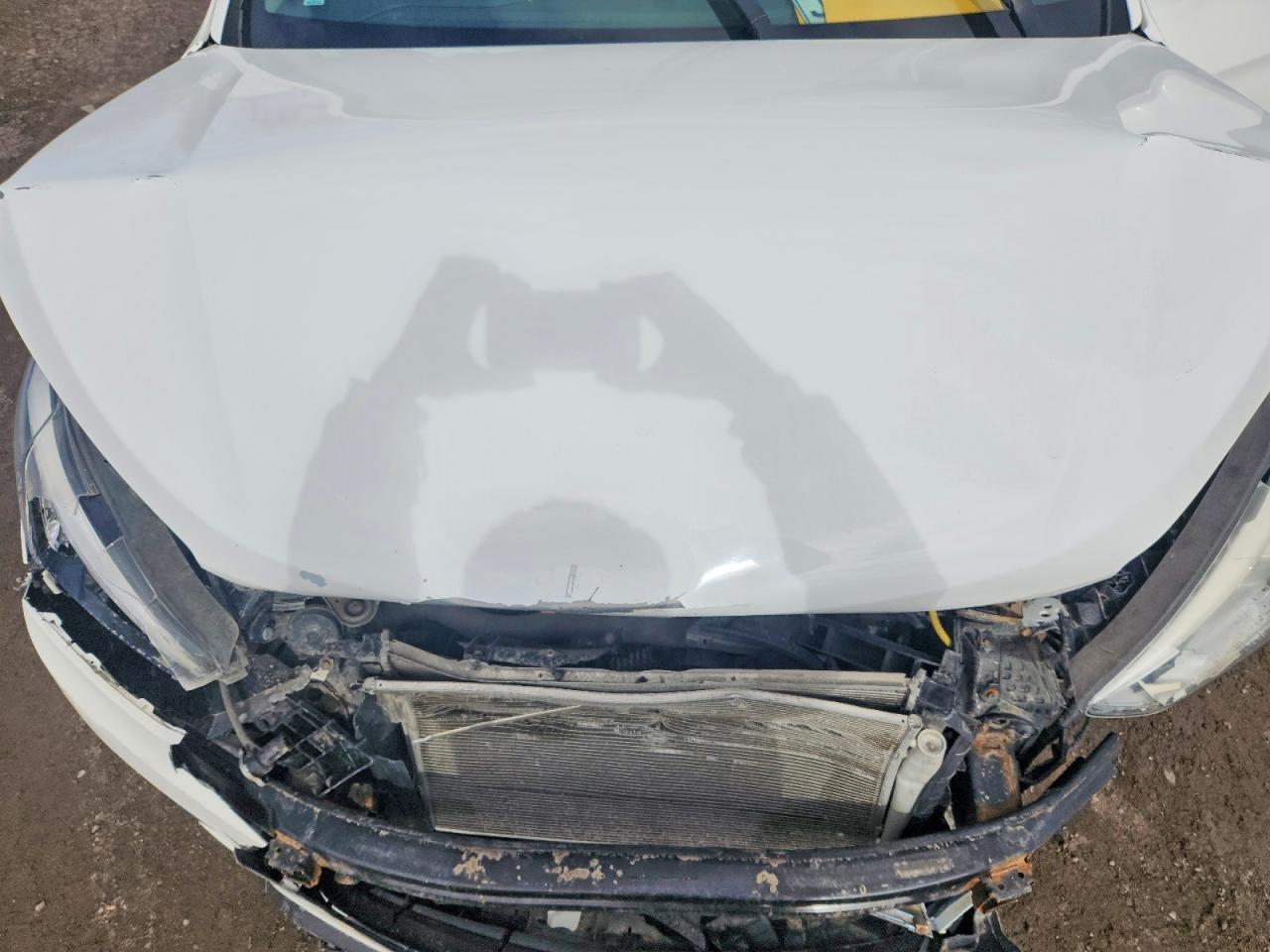 2015 Hyundai Santa Fe Gls Белый vin: KM8SNDHF9FU094208