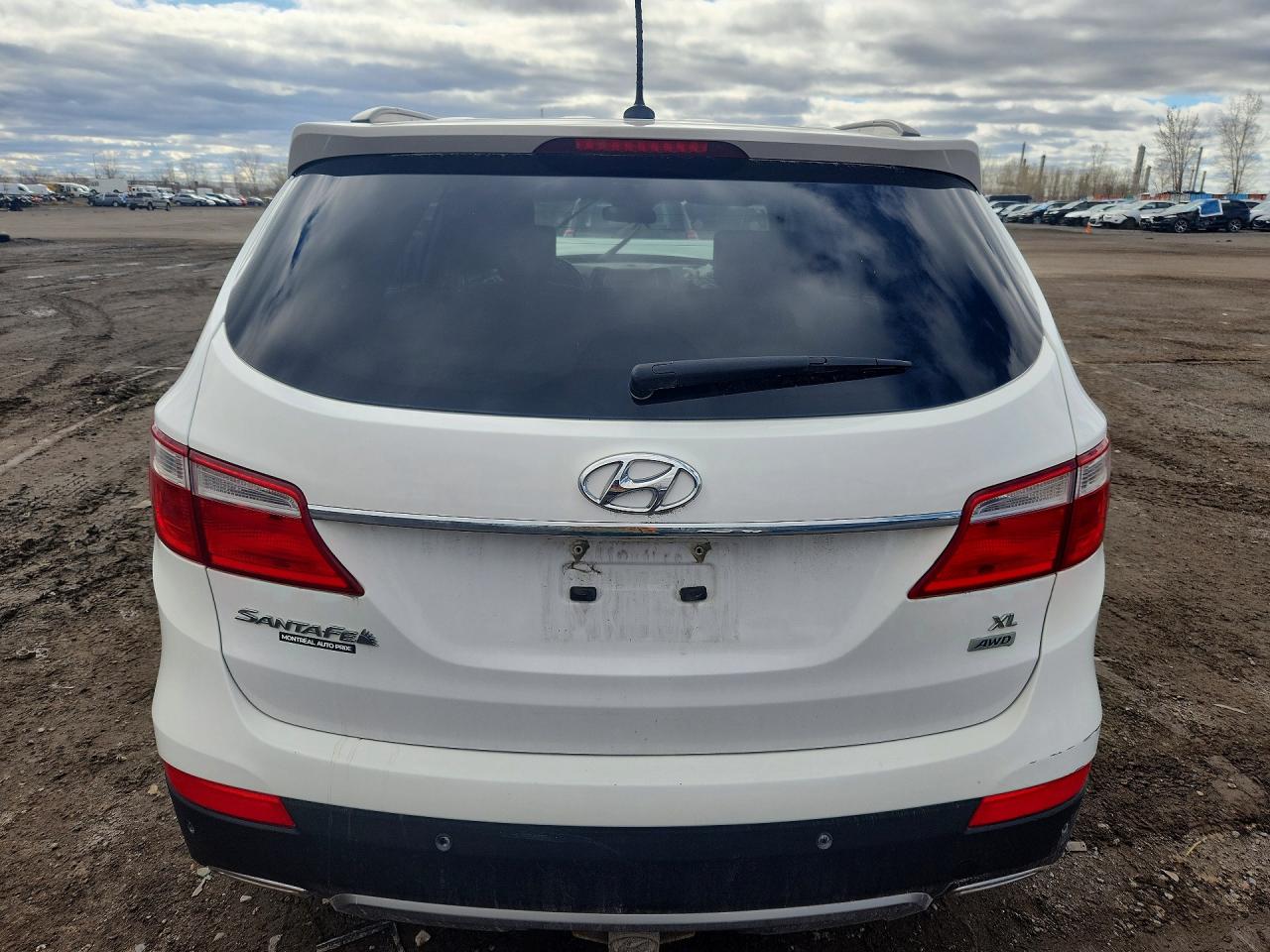 2015 Hyundai Santa Fe Gls Белый vin: KM8SNDHF9FU094208