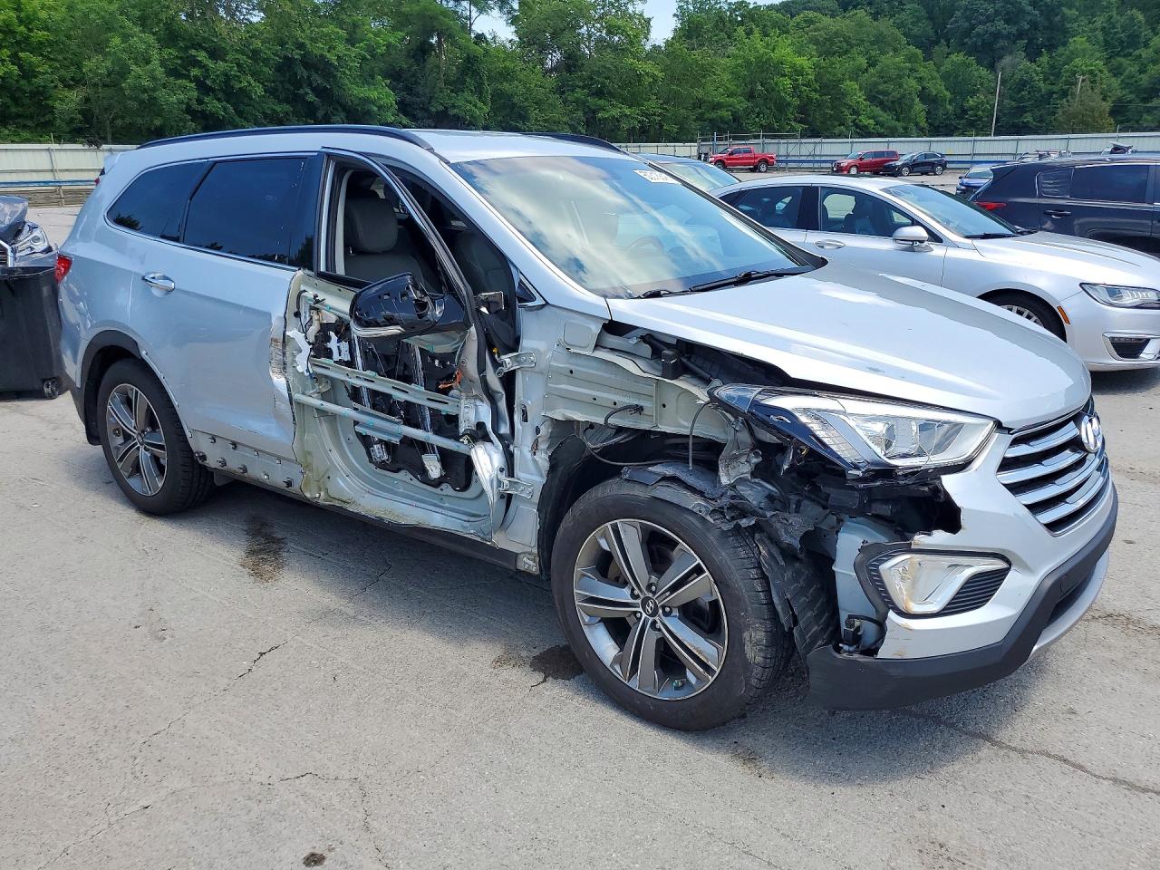 2015 Hyundai Santa Fe Gls Silver vin: KM8SNDHF9FU098730