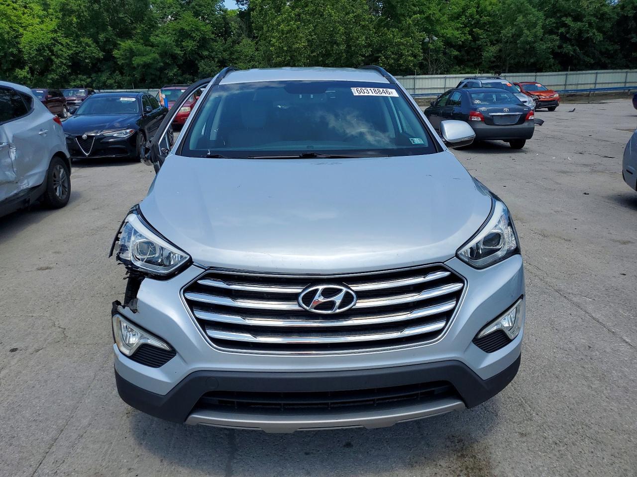 2015 Hyundai Santa Fe Gls Silver vin: KM8SNDHF9FU098730