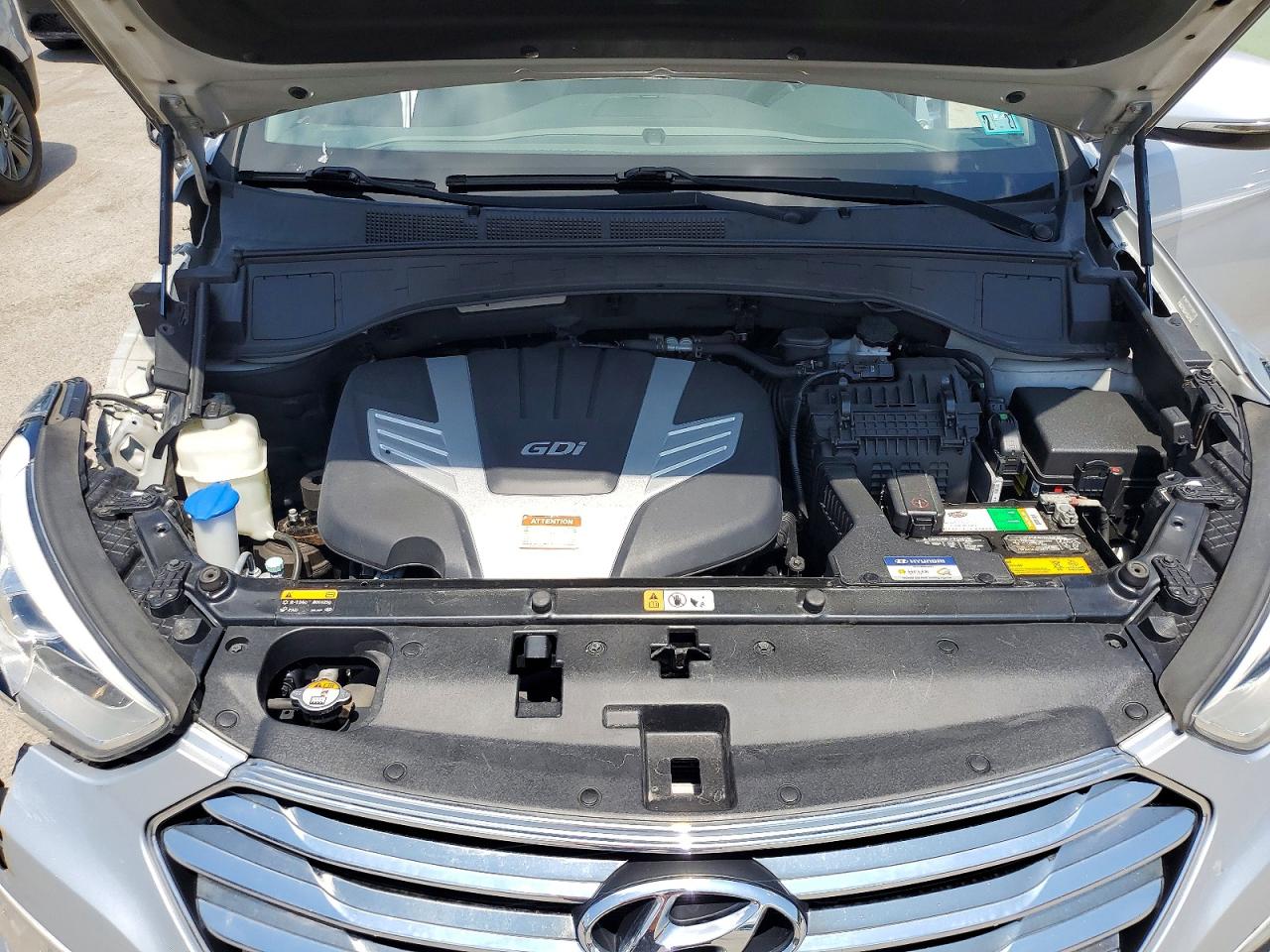 2015 Hyundai Santa Fe Gls Silver vin: KM8SNDHF9FU098730