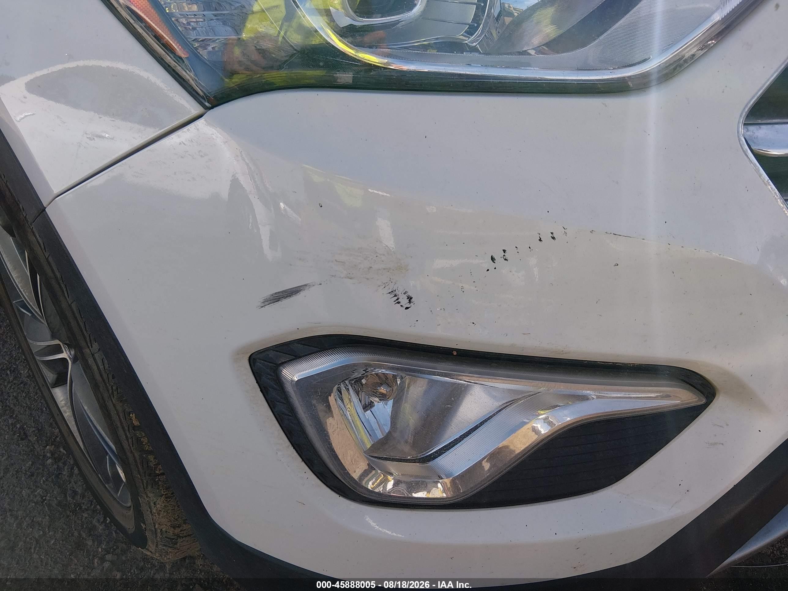 2015 Hyundai Santa Fe Limited White vin: KM8SNDHF9FU125201