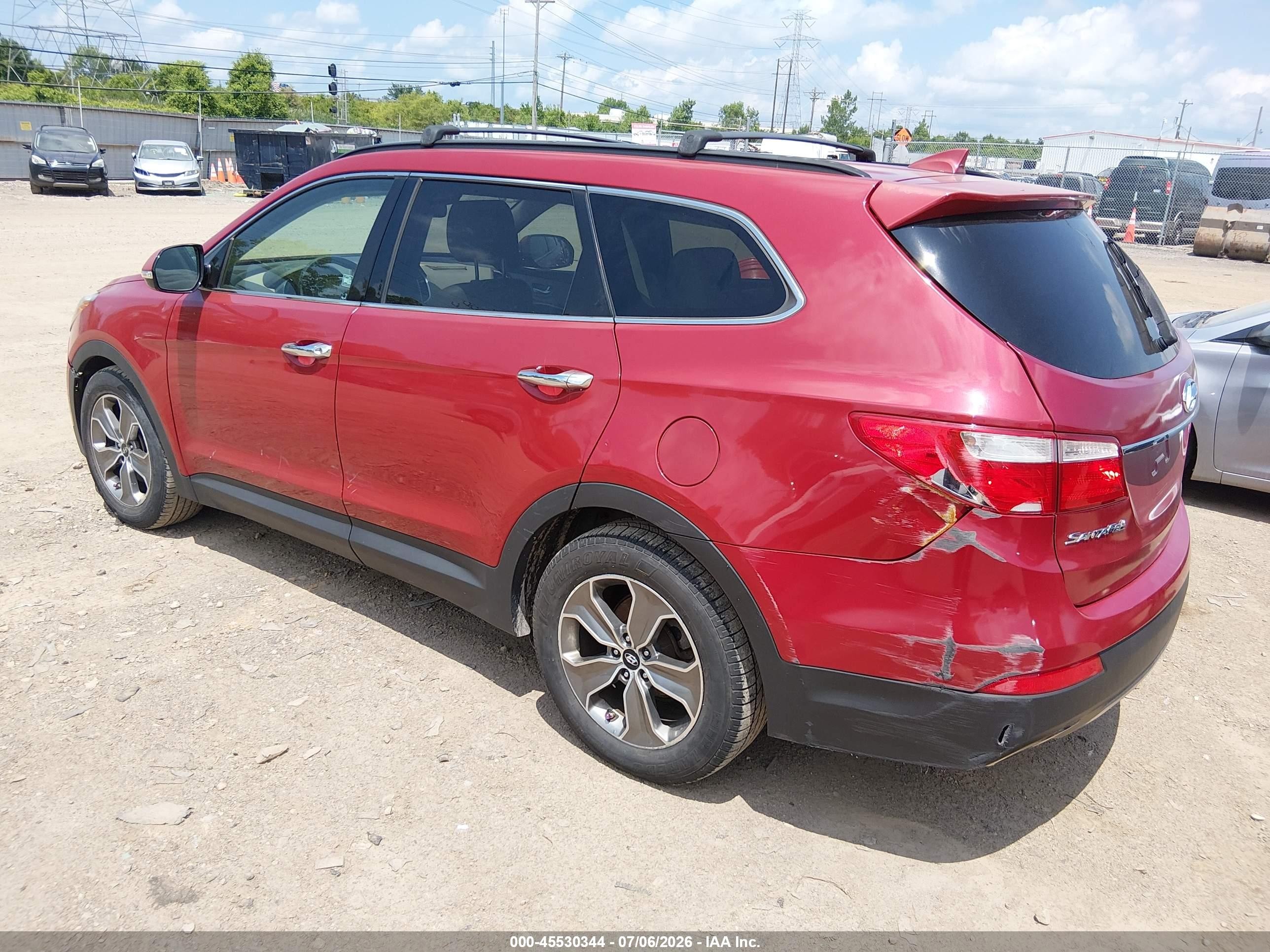 2013 Hyundai Santa Fe Gls Красный vin: KM8SNDHFXDU012807