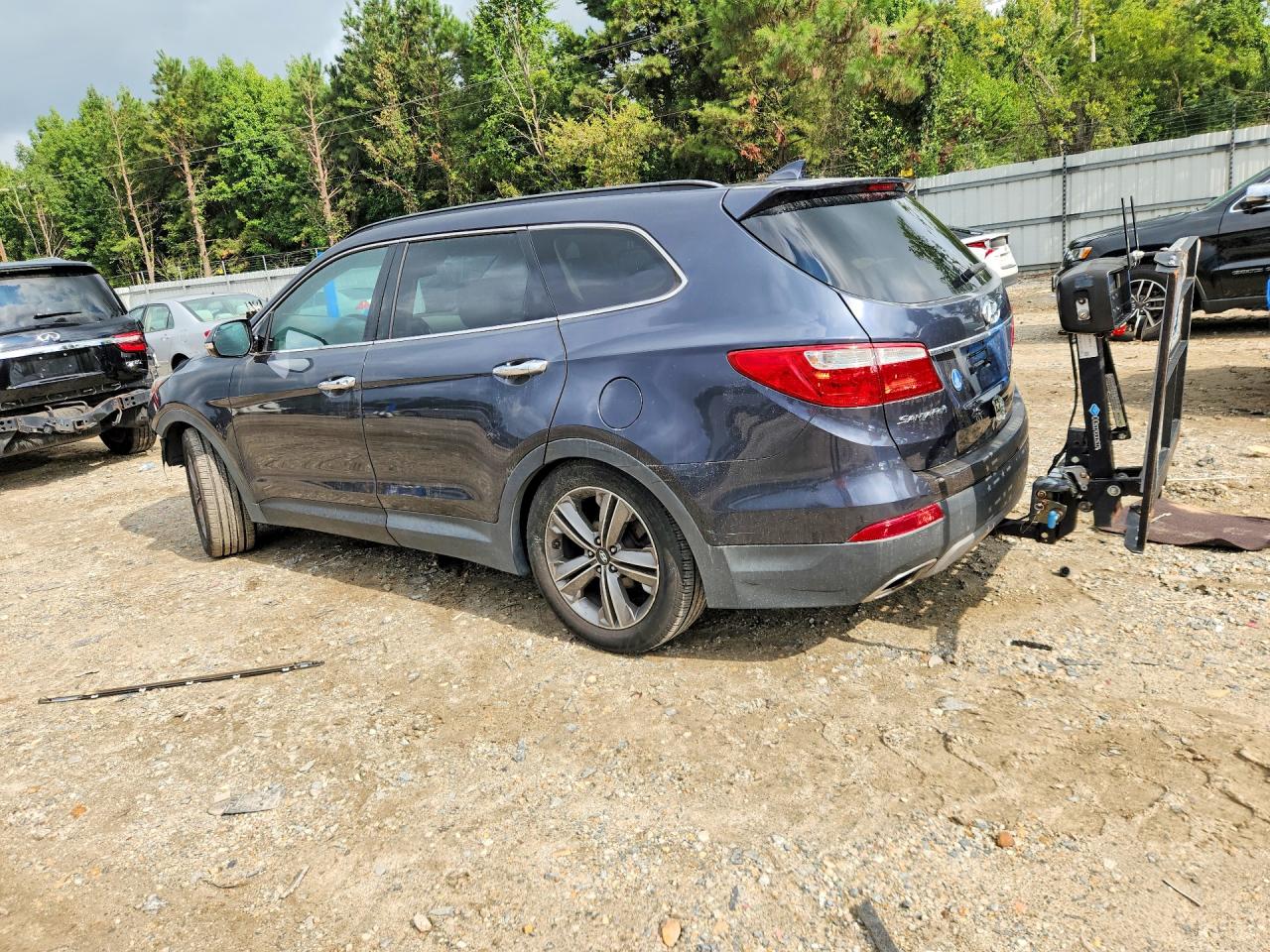 2013 Hyundai Santa Fe Limited Charcoal vin: KM8SR4HF0DU008169
