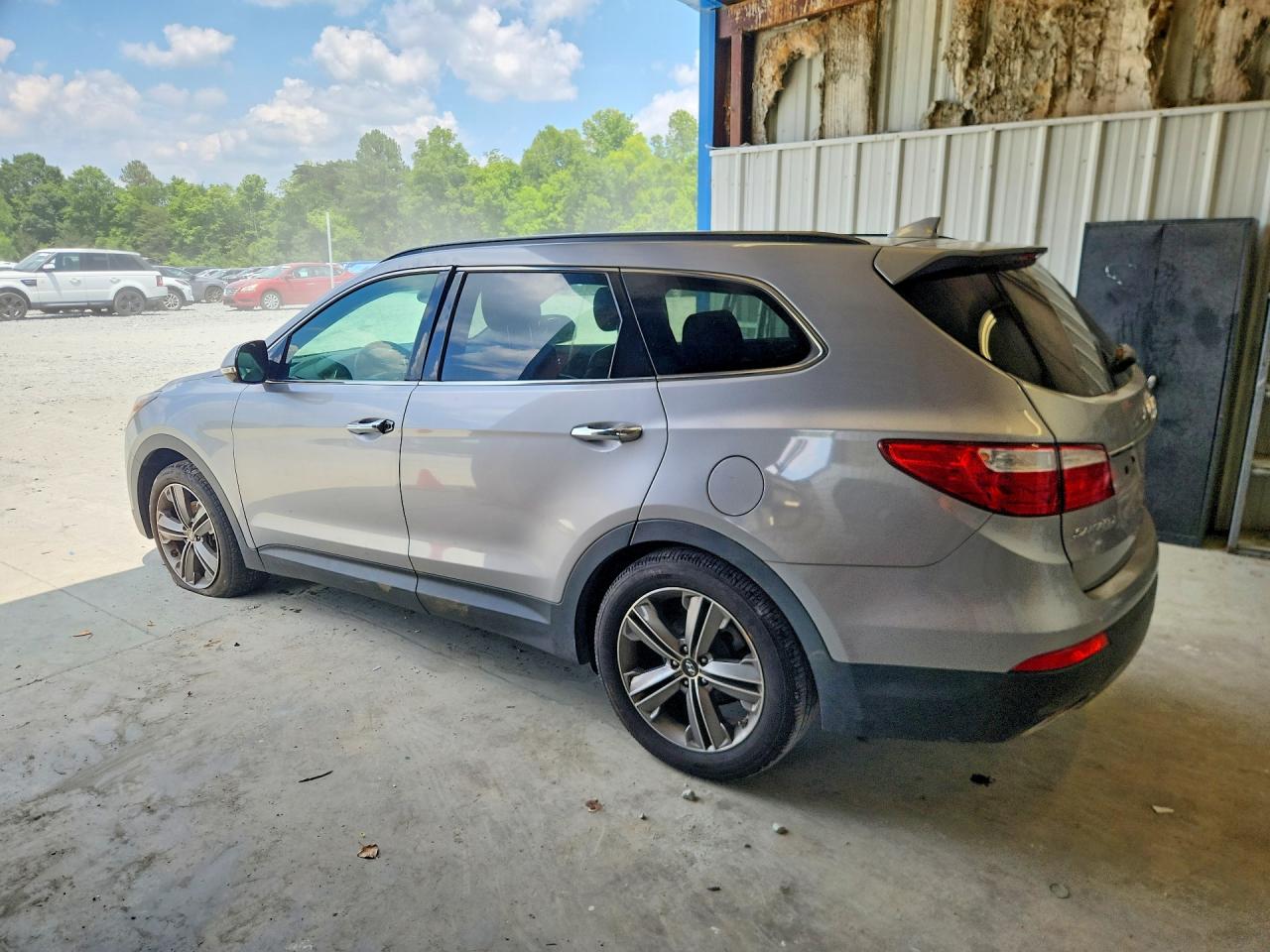 2013 Hyundai Santa Fe Limited Silver vin: KM8SR4HF0DU033704