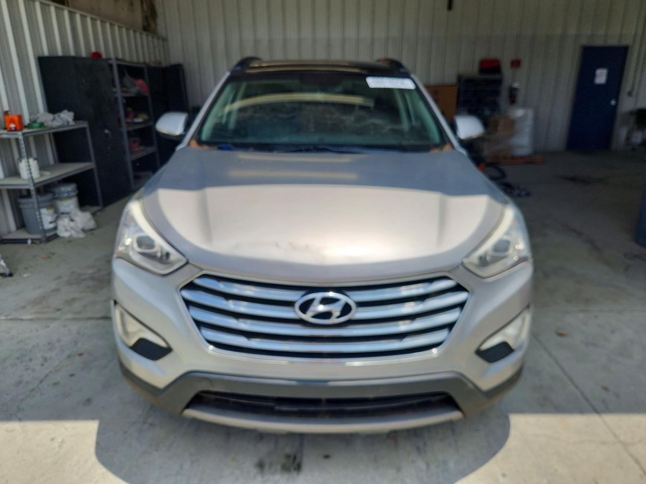 2013 Hyundai Santa Fe Limited Silver vin: KM8SR4HF0DU033704
