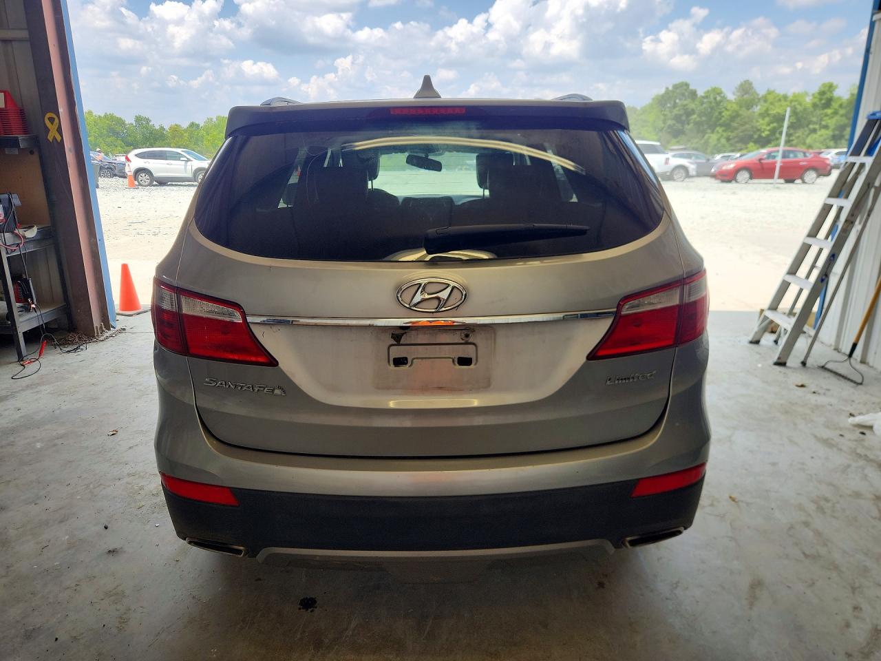 2013 Hyundai Santa Fe Limited Silver vin: KM8SR4HF0DU033704