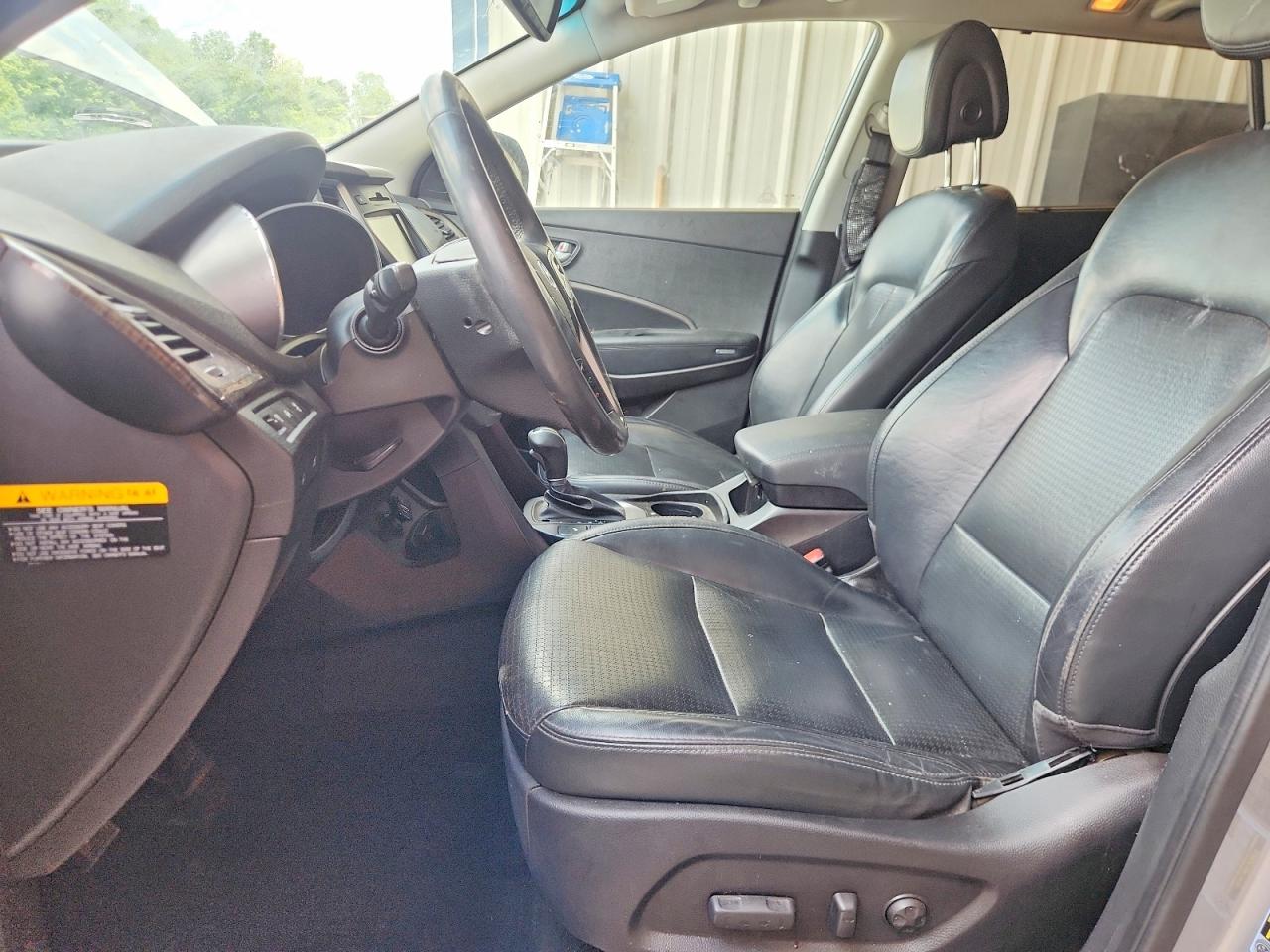 2013 Hyundai Santa Fe Limited Silver vin: KM8SR4HF0DU033704