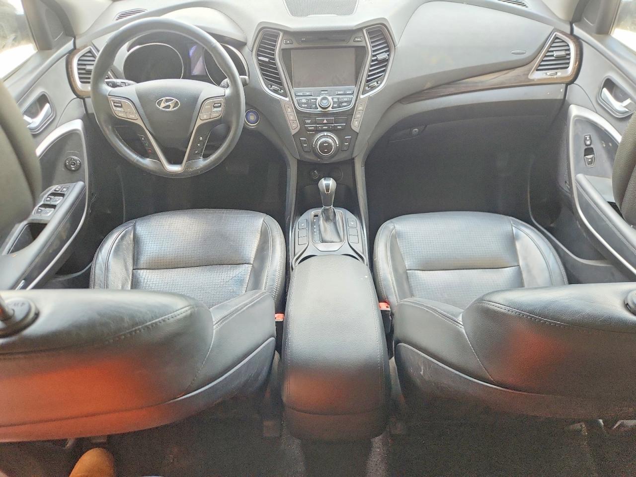2013 Hyundai Santa Fe Limited Silver vin: KM8SR4HF0DU033704