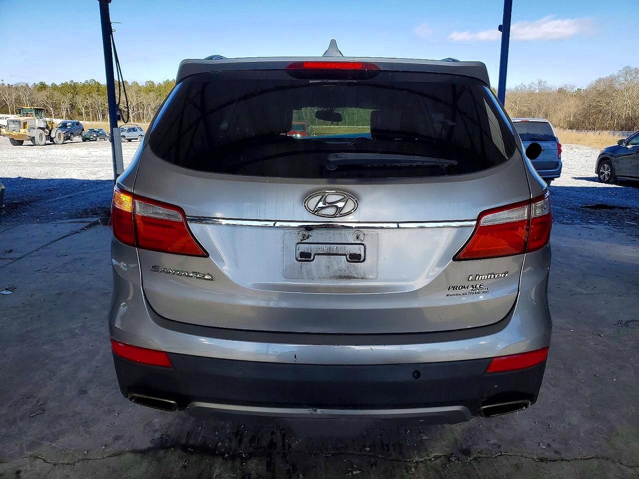 2014 Hyundai Santa Fe Gls Серебряный vin: KM8SR4HF0EU039195
