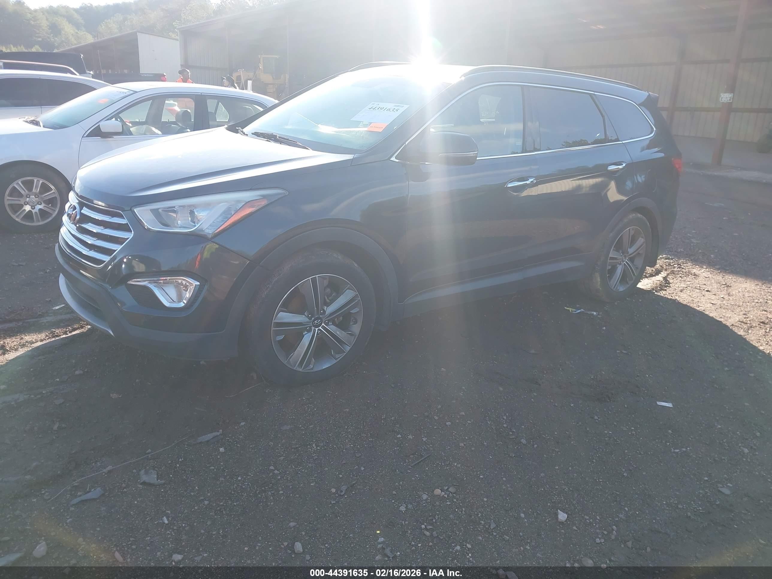 2015 Hyundai Santa Fe Limited Gray vin: KM8SR4HF0FU091718
