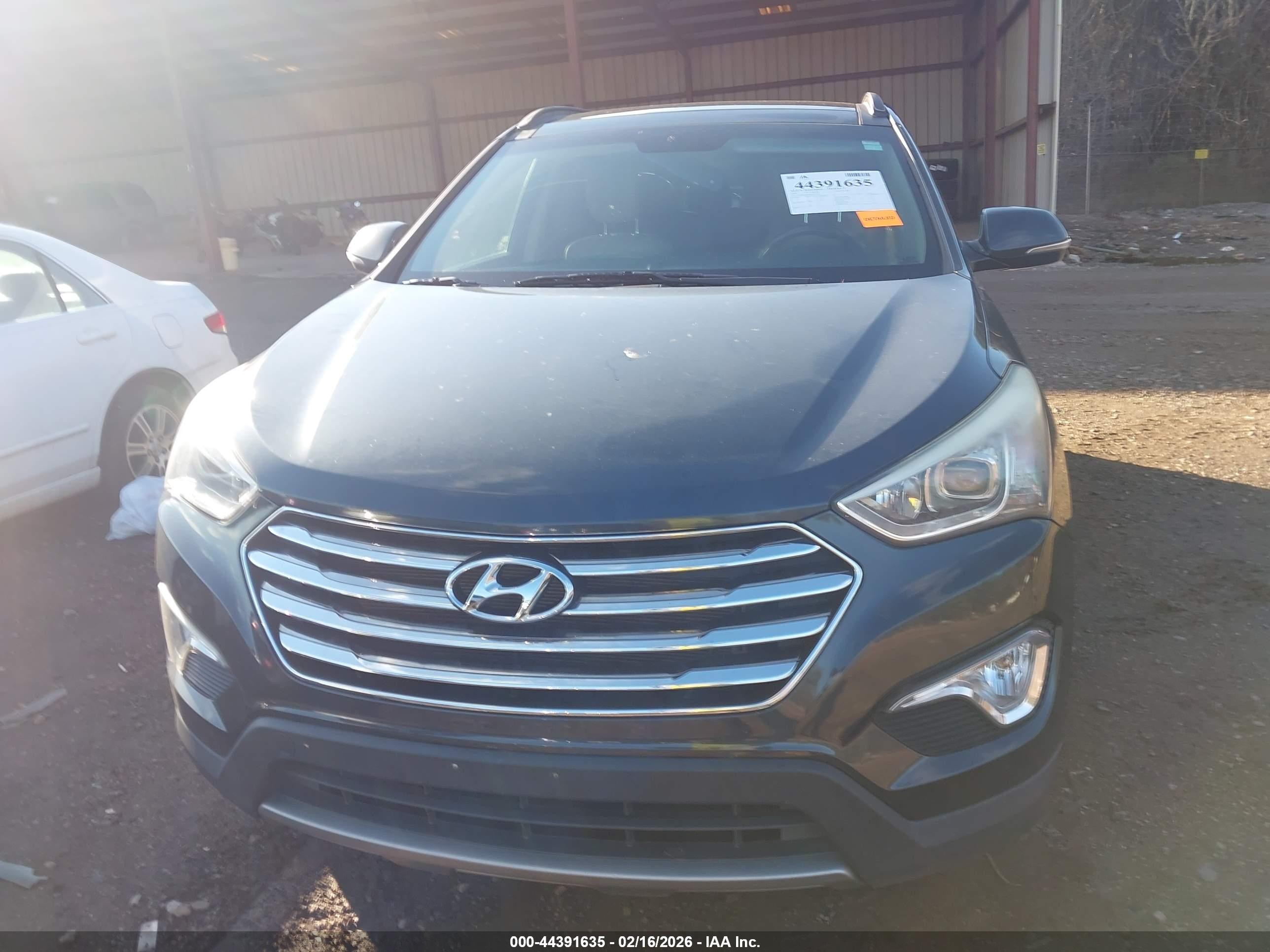 2015 Hyundai Santa Fe Limited Gray vin: KM8SR4HF0FU091718
