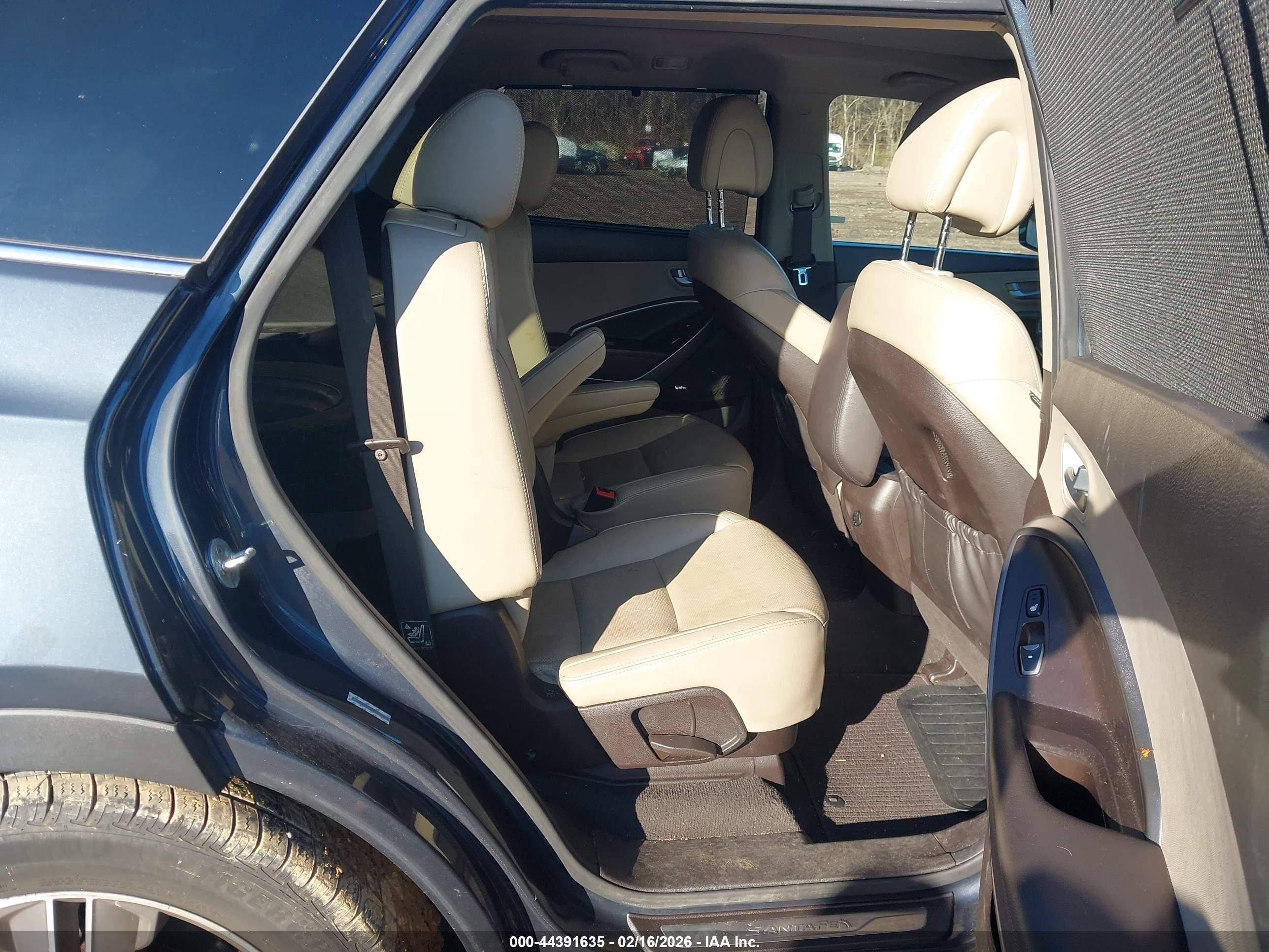 2015 Hyundai Santa Fe Limited Gray vin: KM8SR4HF0FU091718