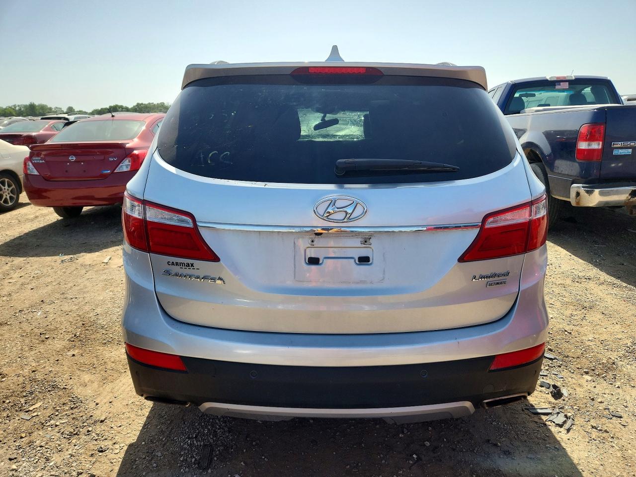 2015 Hyundai Santa Fe Limited Silver vin: KM8SR4HF0FU107545