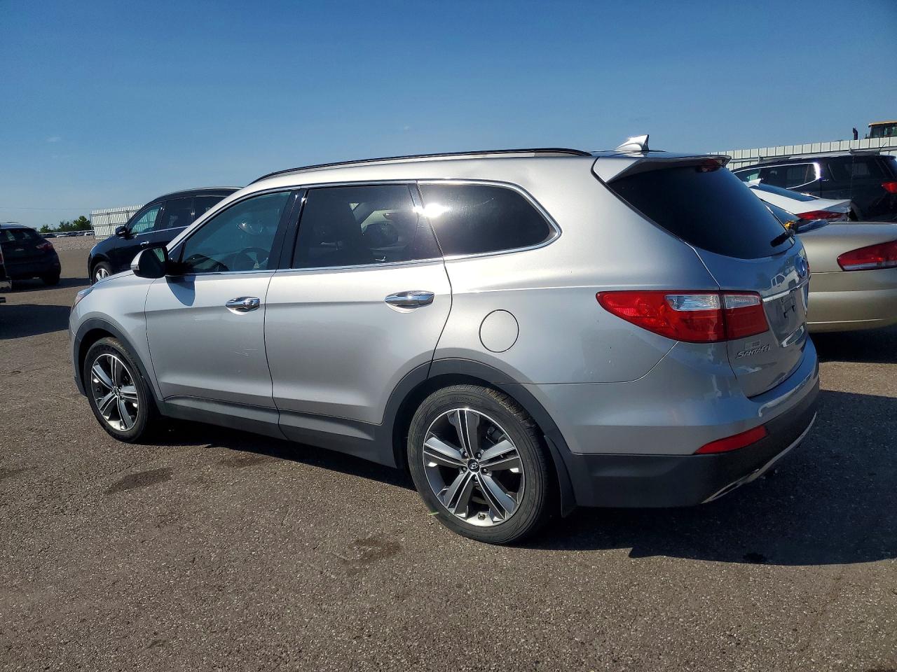 2015 Hyundai Santa Fe Limited Silver vin: KM8SR4HF0FU110364