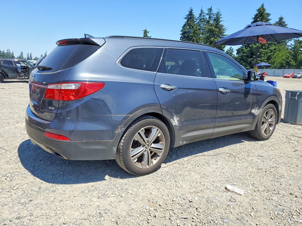 2015 Hyundai Santa Fe Gls Gray vin: KM8SR4HF0FU117301