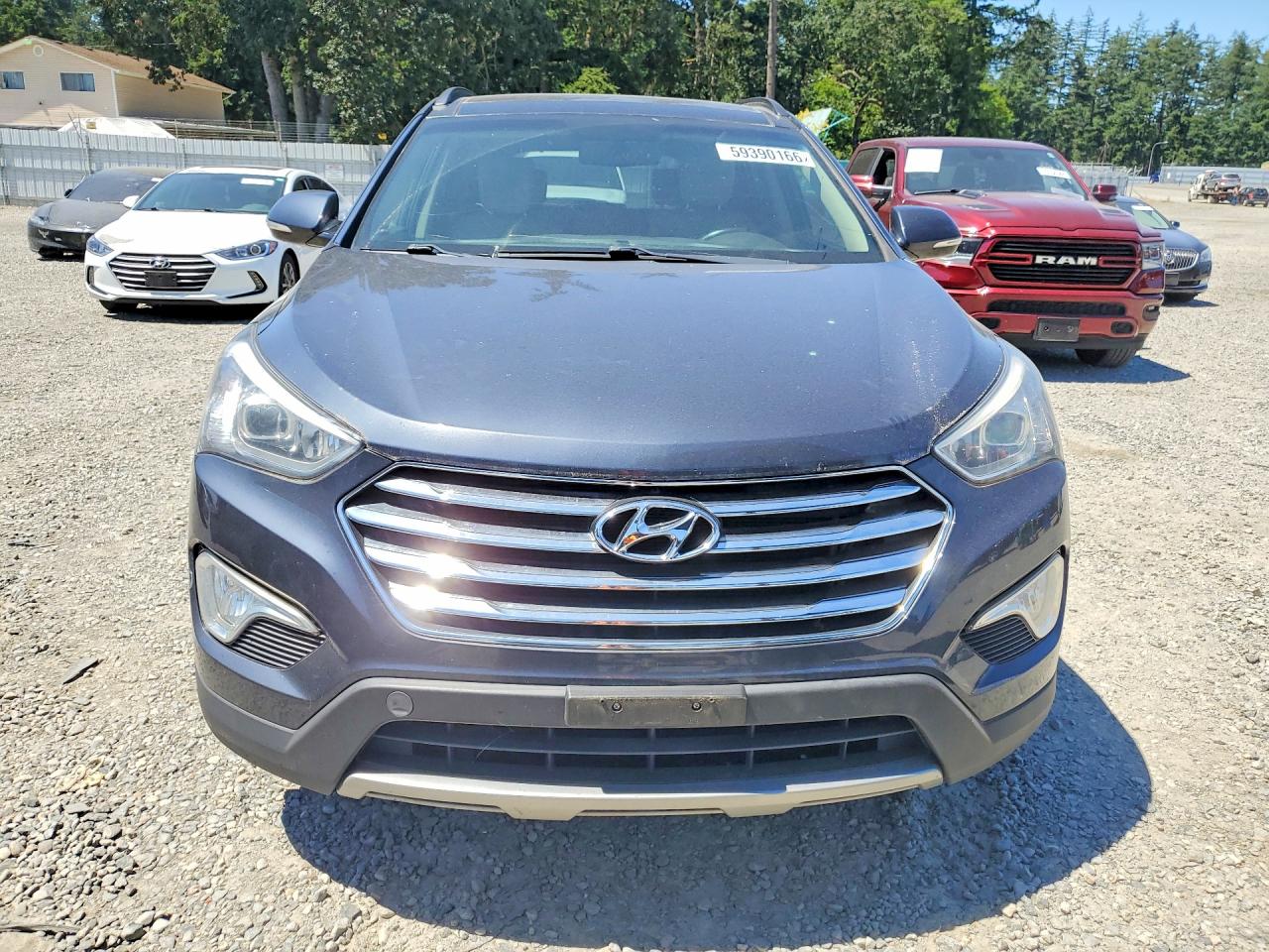 2015 Hyundai Santa Fe Gls Gray vin: KM8SR4HF0FU117301
