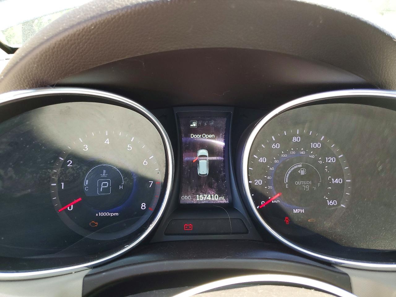 2015 Hyundai Santa Fe Gls Gray vin: KM8SR4HF0FU117301