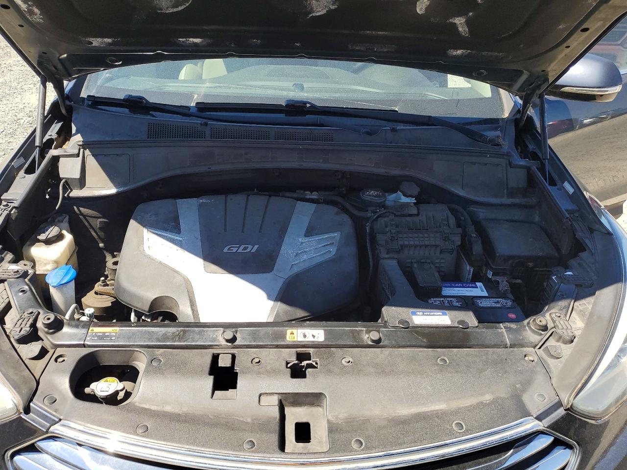2015 Hyundai Santa Fe Gls Gray vin: KM8SR4HF0FU117301