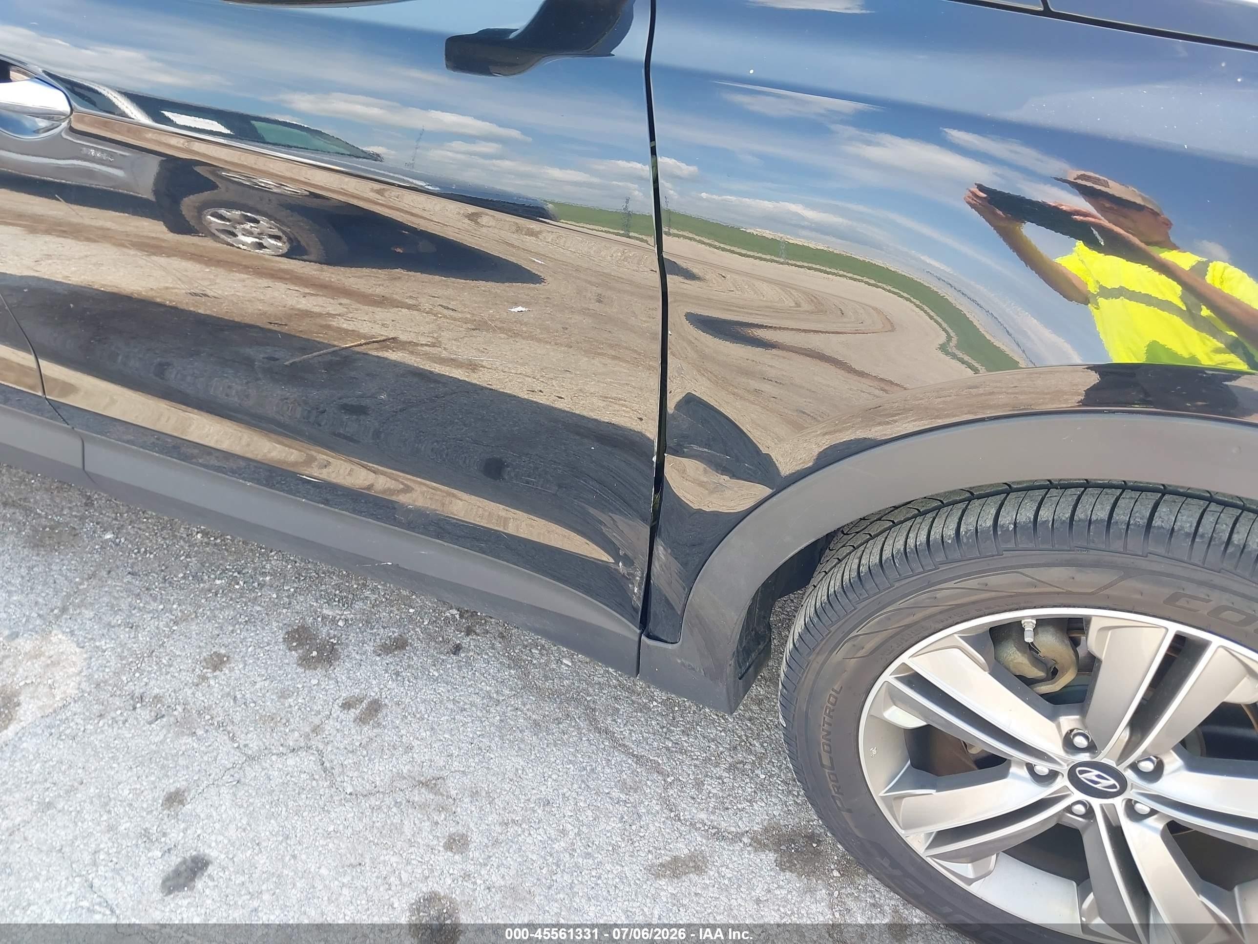 2013 Hyundai Santa Fe Limited Black vin: KM8SR4HF1DU001196
