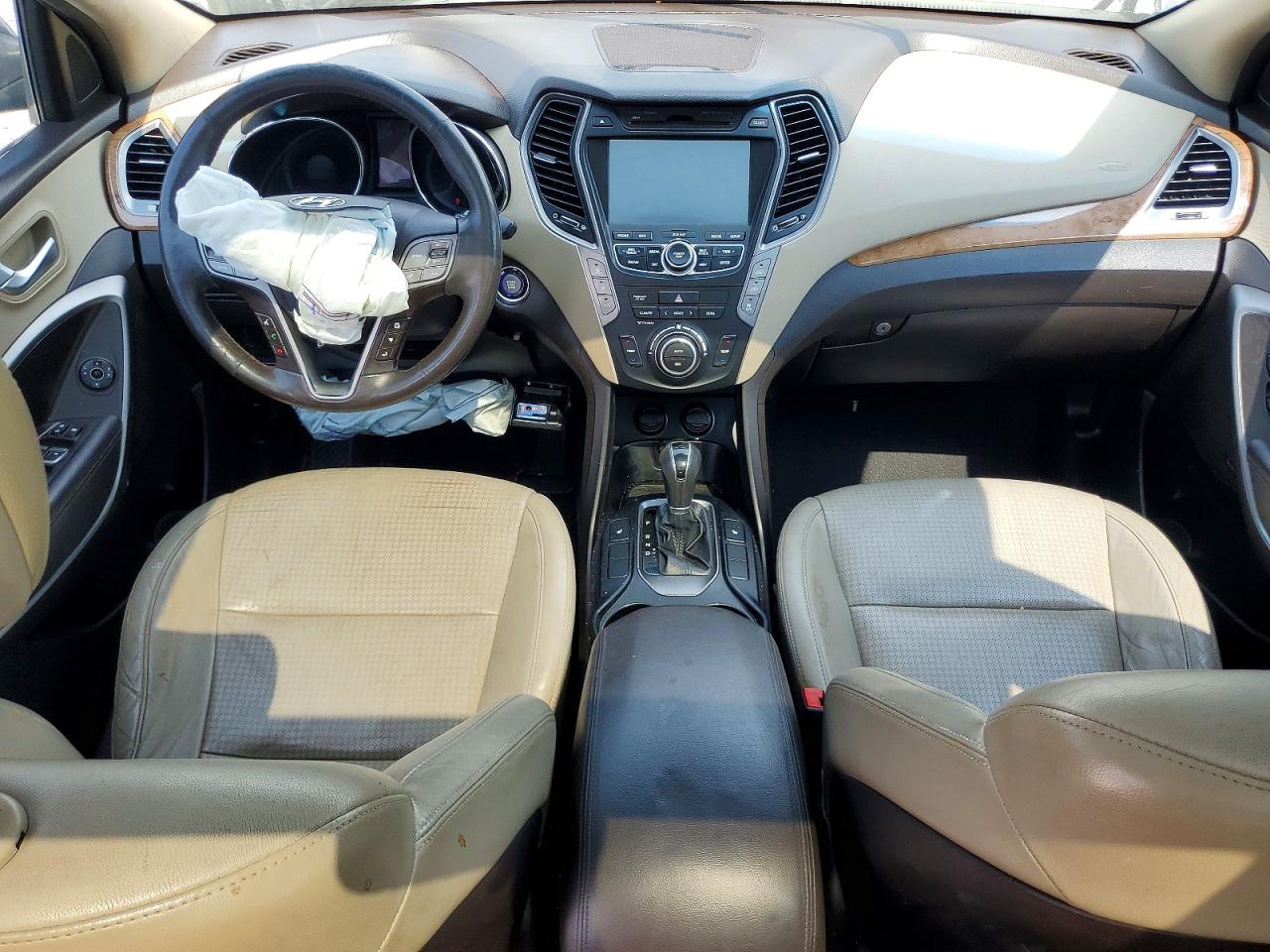 2013 Hyundai Santa Fe Limited Gray vin: KM8SR4HF1DU003255