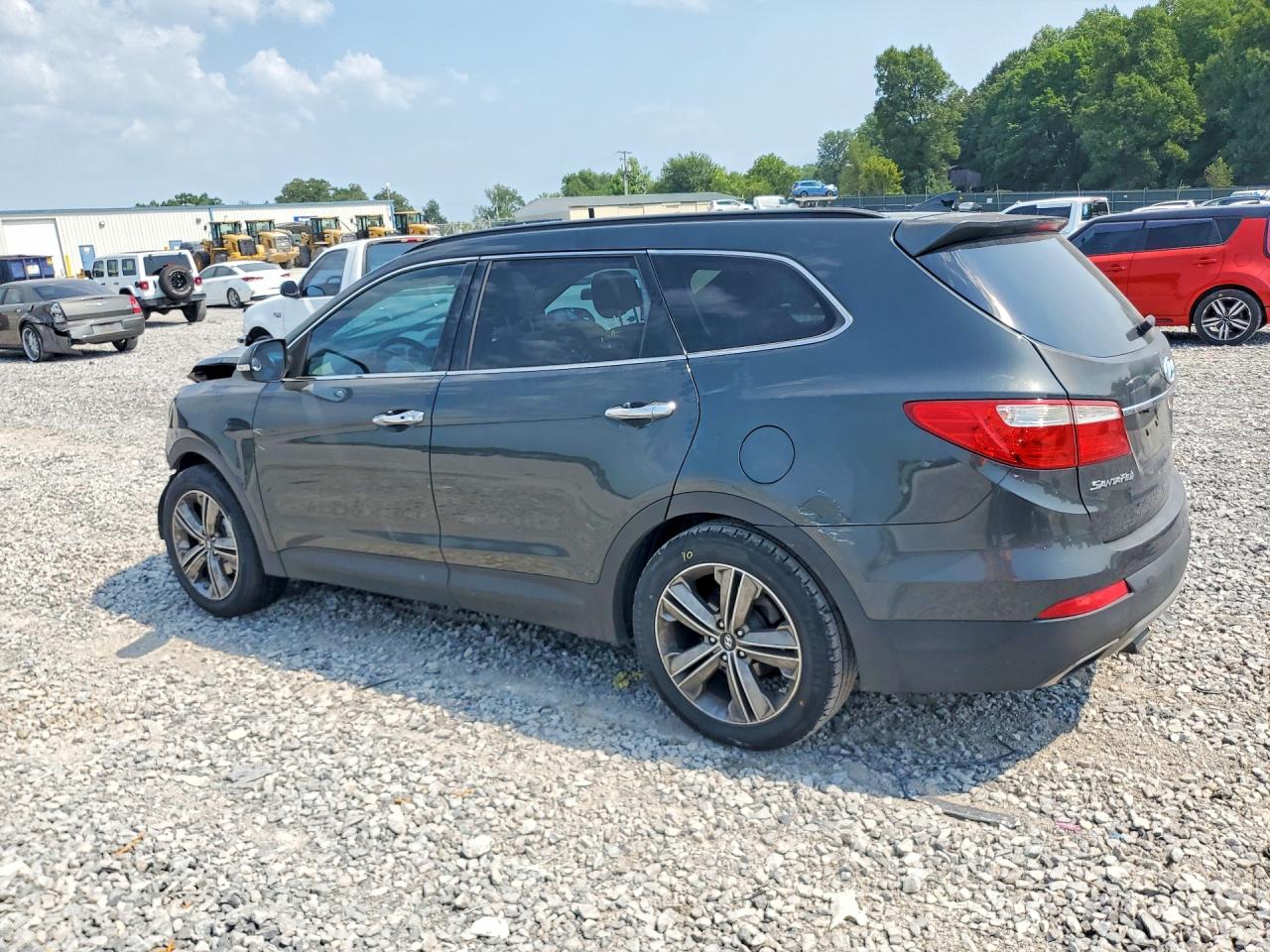 2013 Hyundai Santa Fe Limited Gray vin: KM8SR4HF1DU003255