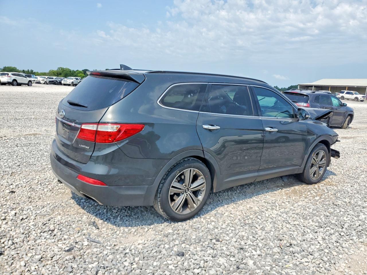2013 Hyundai Santa Fe Limited Gray vin: KM8SR4HF1DU003255