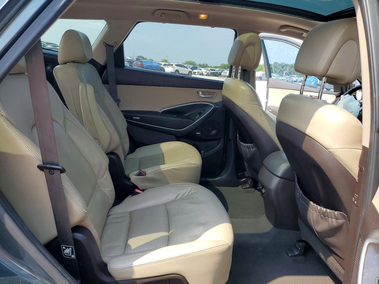 2013 Hyundai Santa Fe Limited Gray vin: KM8SR4HF1DU003255