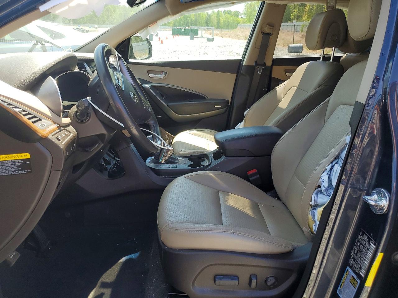 2014 Hyundai Santa Fe Limited Black vin: KM8SR4HF1EU077325