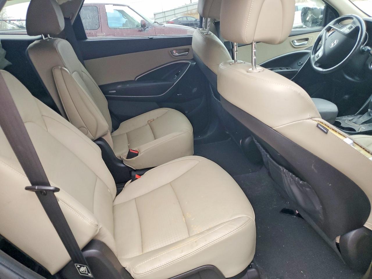 2014 Hyundai Santa Fe Limited Black vin: KM8SR4HF1EU077325