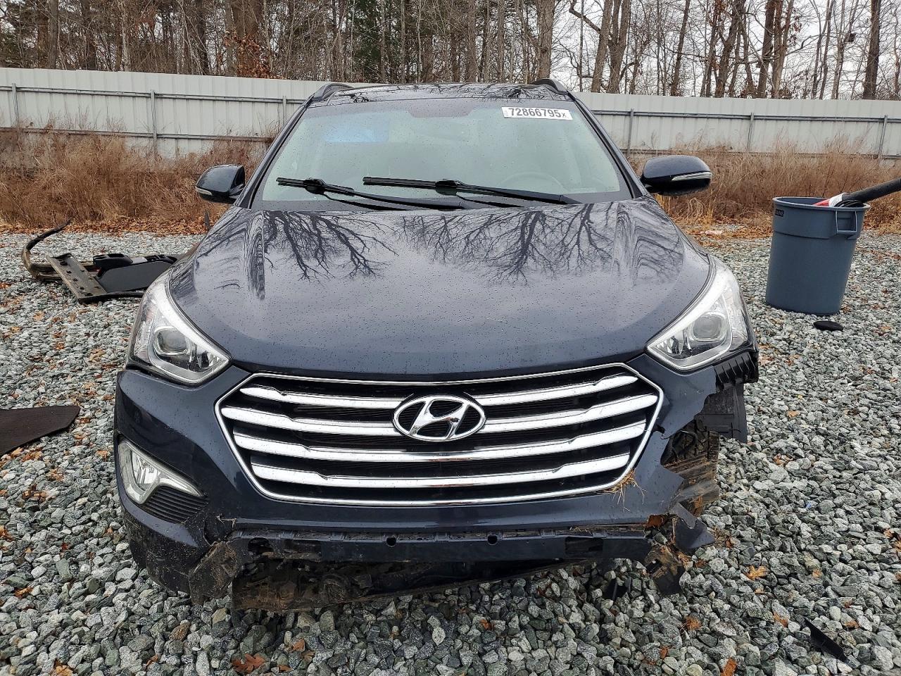 2014 Hyundai Santa Fe Limited Black vin: KM8SR4HF1EU077325