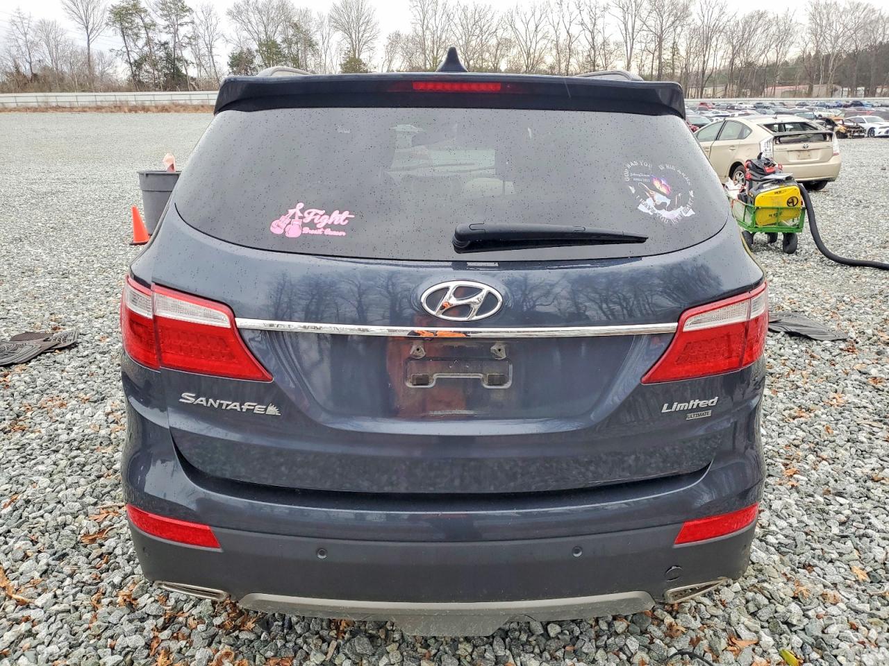 2014 Hyundai Santa Fe Limited Black vin: KM8SR4HF1EU077325