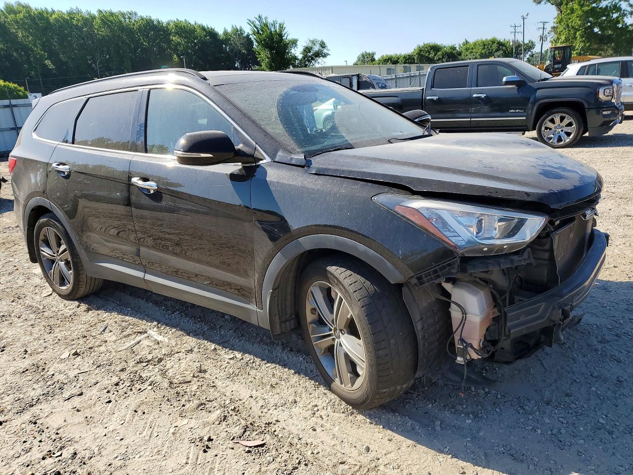2015 Hyundai Santa Fe Limited Black vin: KM8SR4HF1FU111183