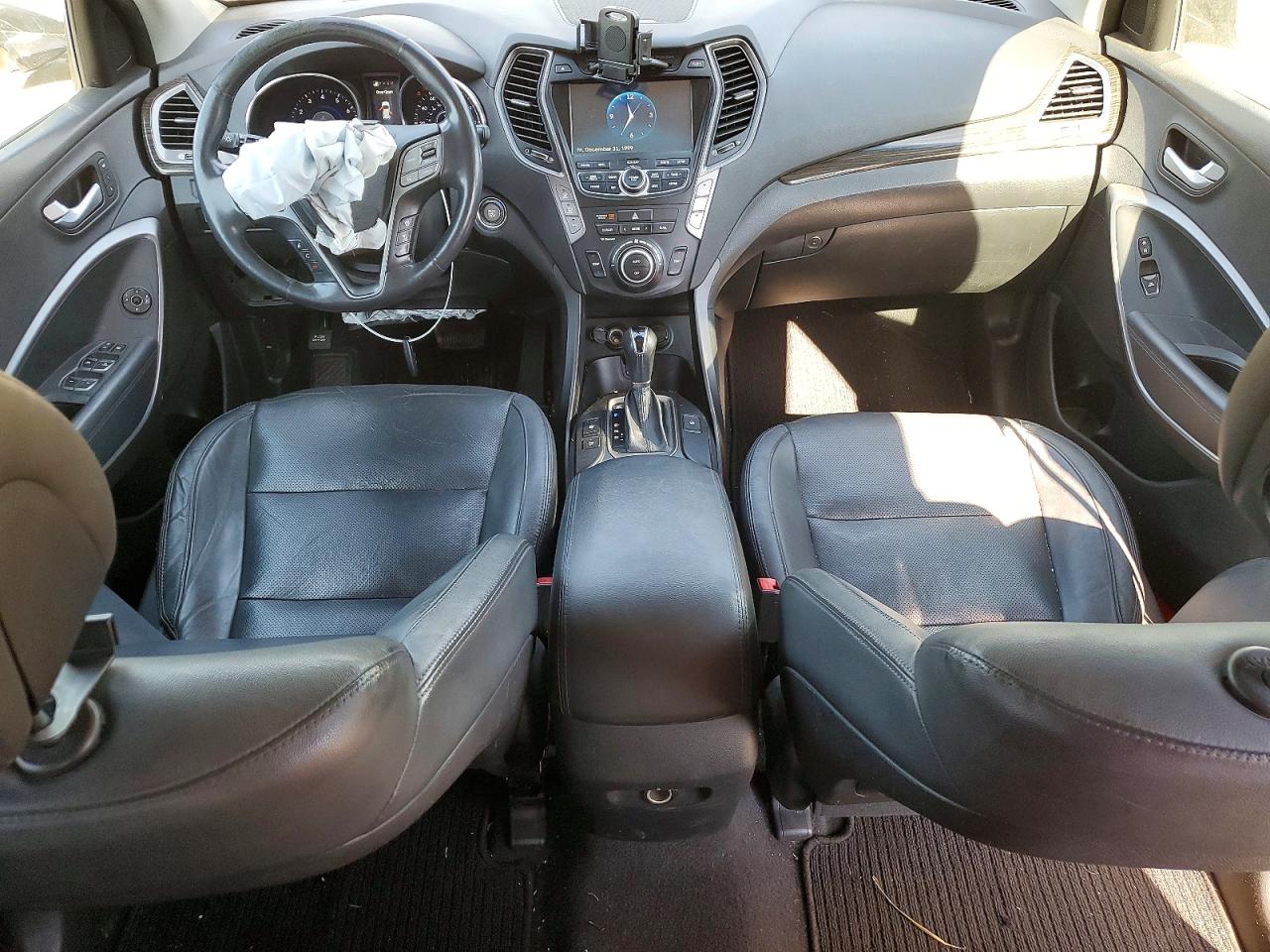 2015 Hyundai Santa Fe Limited Black vin: KM8SR4HF1FU111183