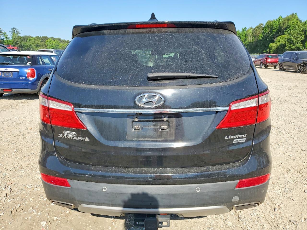 2015 Hyundai Santa Fe Limited Black vin: KM8SR4HF1FU111183