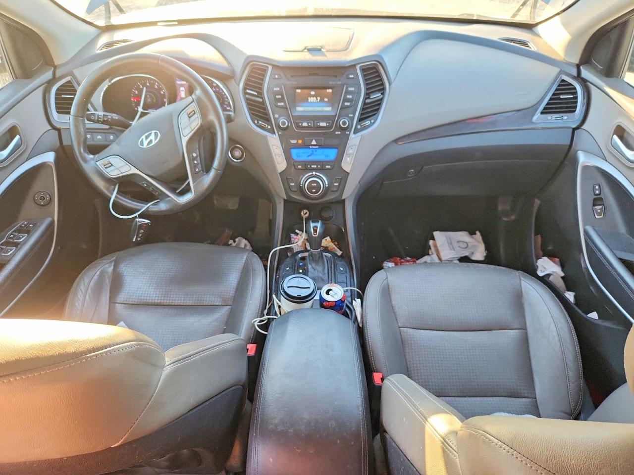 2013 Hyundai Santa Fe Limited Gray vin: KM8SR4HF2DU004544
