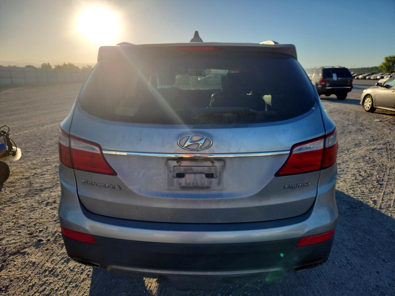 2013 Hyundai Santa Fe Limited Gray vin: KM8SR4HF2DU004544