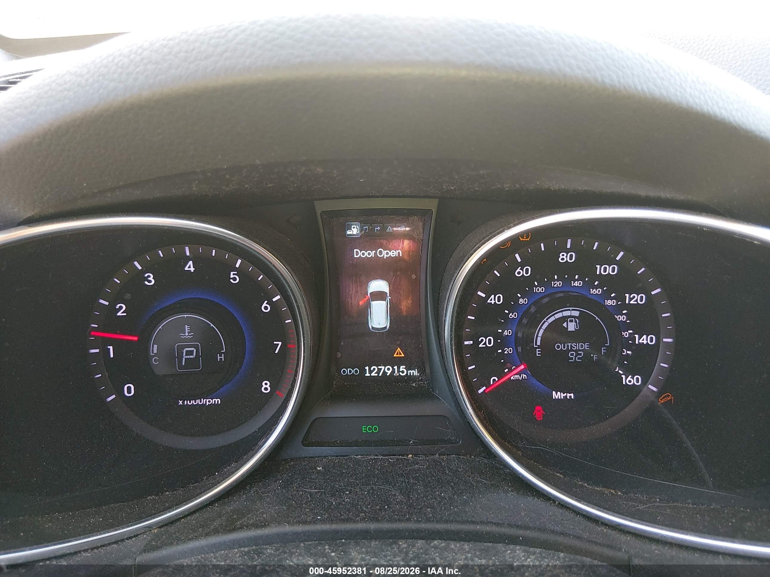 2014 Hyundai Santa Fe Limited White vin: KM8SR4HF2EU076149