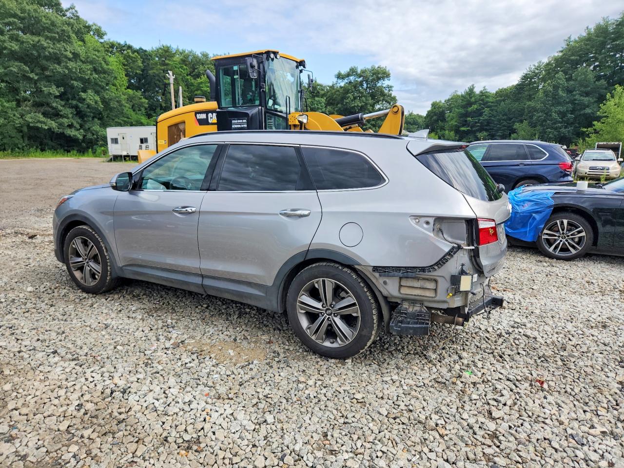 2015 Hyundai Santa Fe Limited Silver vin: KM8SR4HF2FU115159