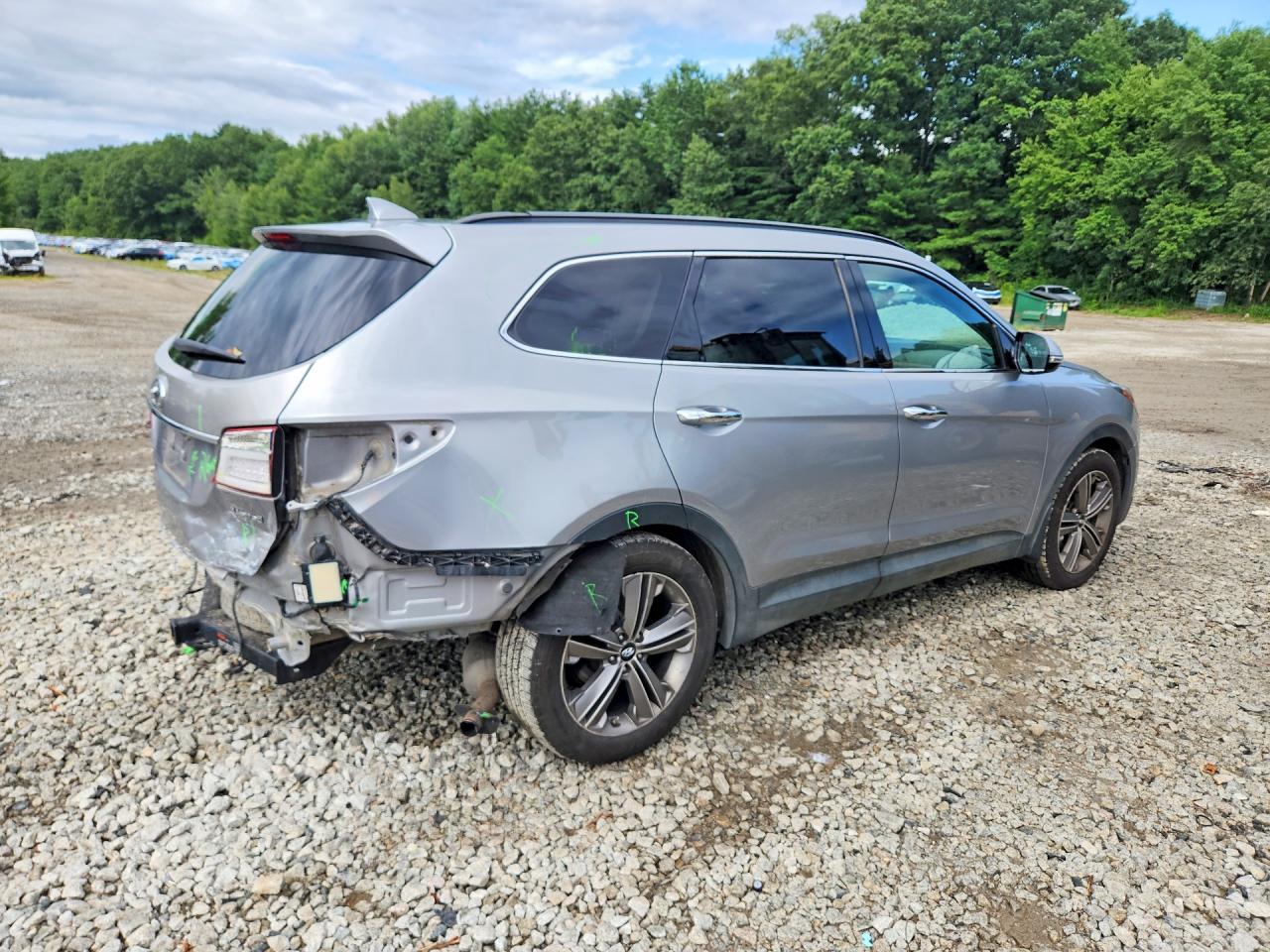 2015 Hyundai Santa Fe Limited Silver vin: KM8SR4HF2FU115159