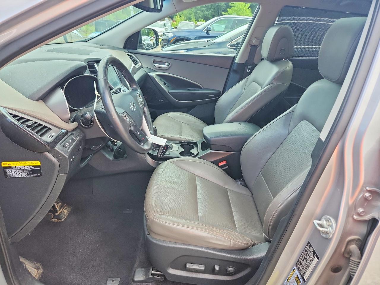 2015 Hyundai Santa Fe Limited Silver vin: KM8SR4HF2FU115159