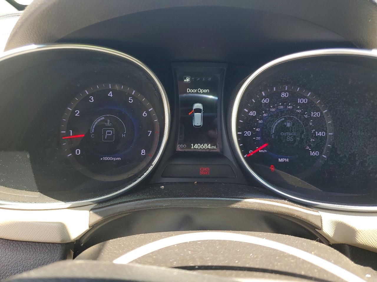 2015 Hyundai Santa Fe Gls White vin: KM8SR4HF2FU117817