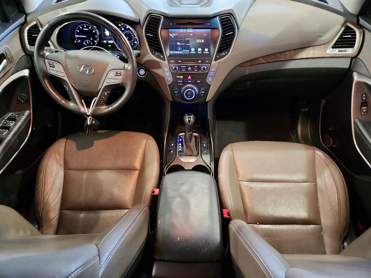 2017 Hyundai Santa Fe Limited Ultimate Black vin: KM8SR4HF2HU191001