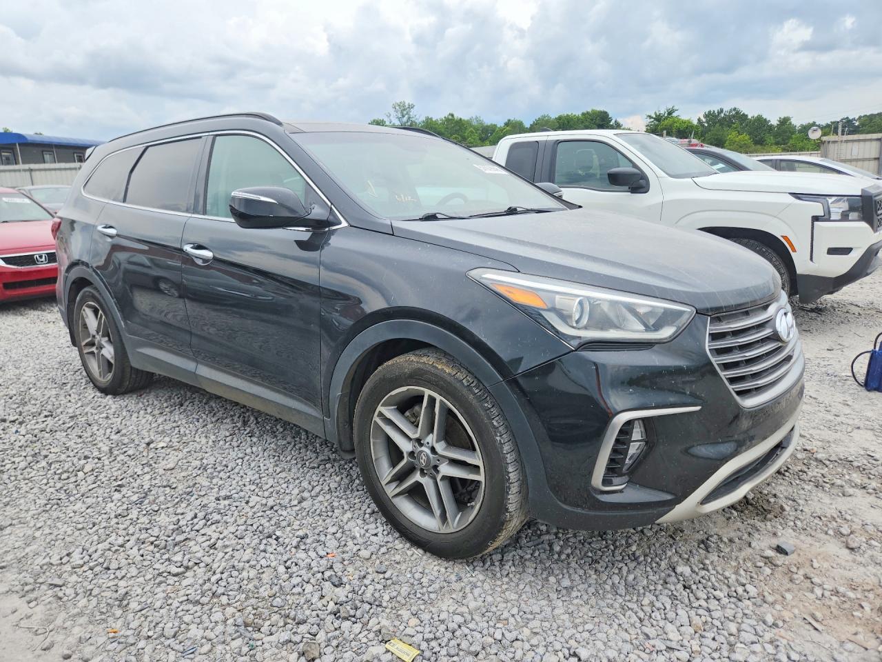 2017 Hyundai Santa Fe Se Ultimate Черный vin: KM8SR4HF2HU199485